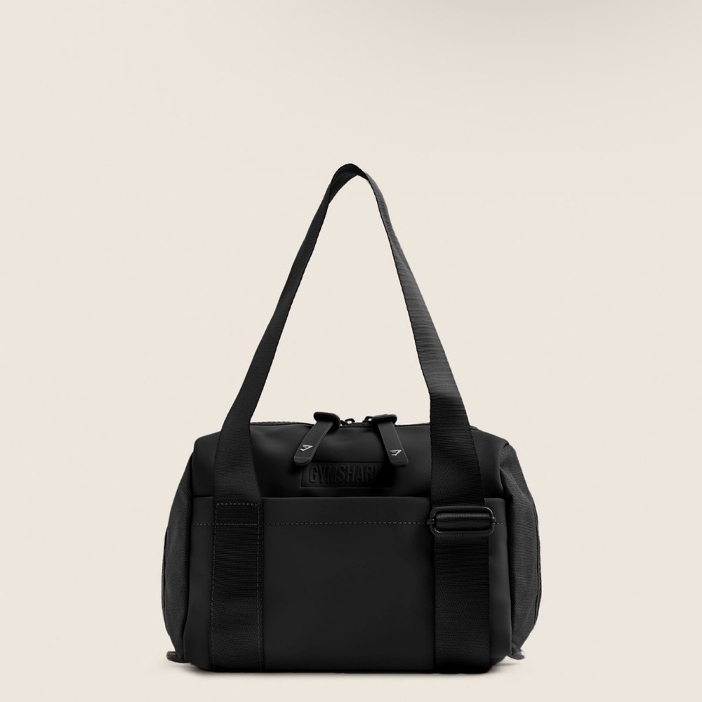Gymshark Black Duffel Bag